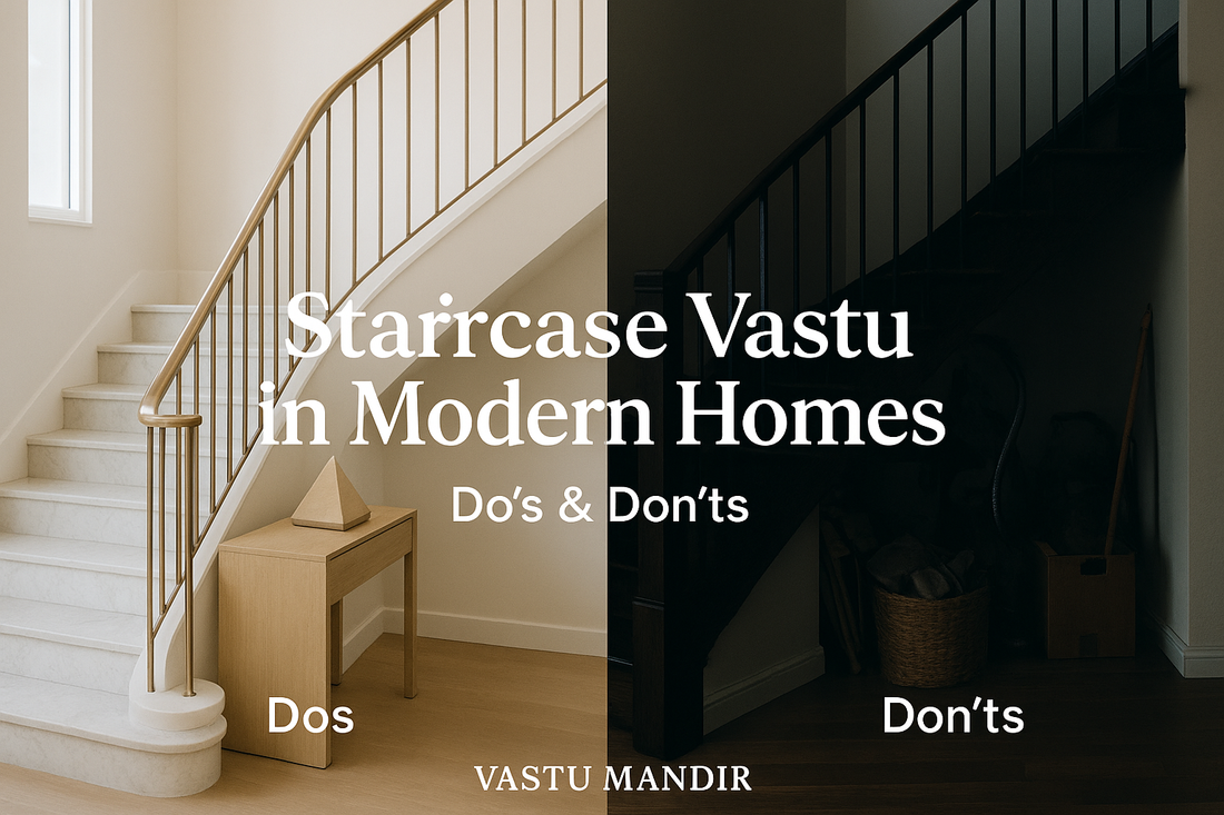 Staircase Vastu in Modern Homes: Direction & Design Choices