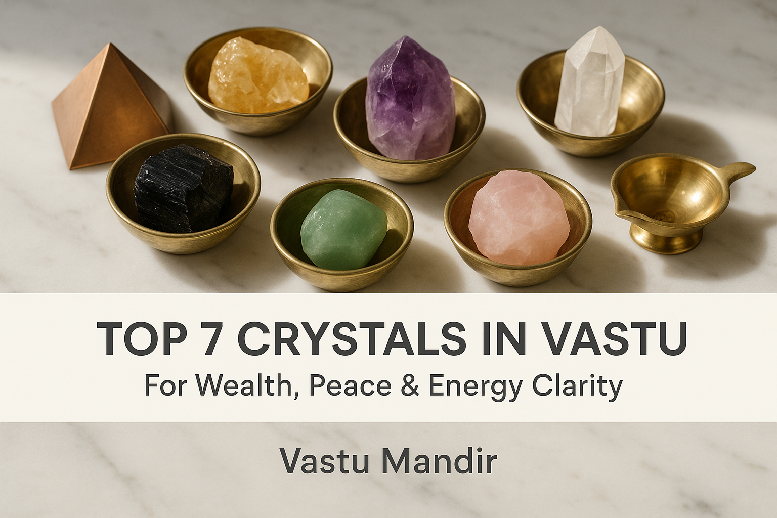 Vastu Remedies Crystals Yantra for Prosperity and Harmony
