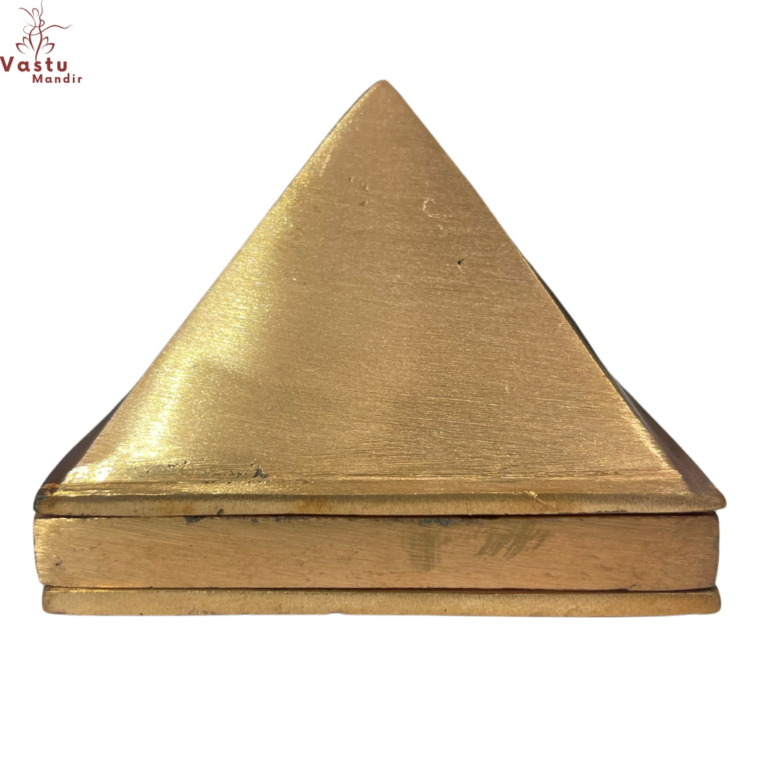 vastu mandir Pyramids, vastu mandir copper pyramid, three layer of copper pyramid for home and office, copper pyramid for vastu