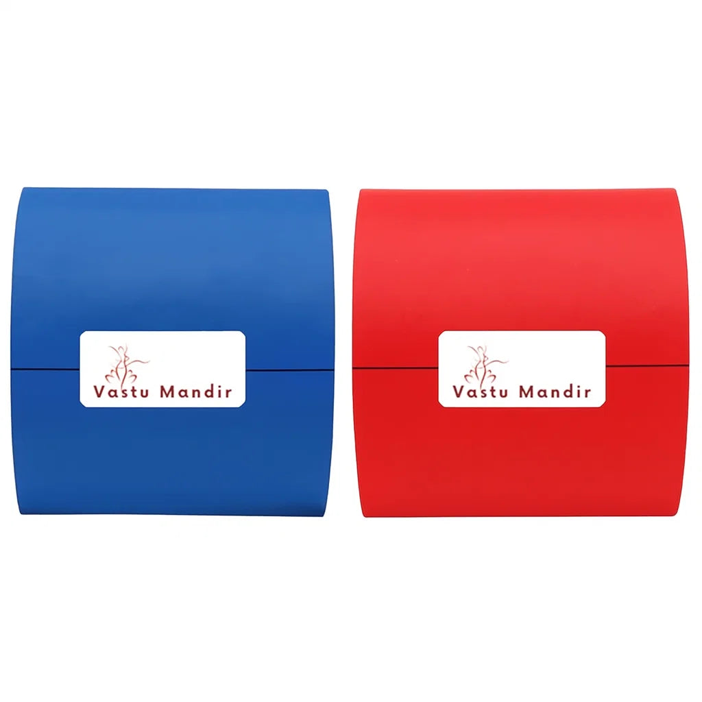 Big Vastu Remedy Tape Multicolor (2 Rolls, 16 Meter) – 1"/2"/3"/4" Waterproof Vinyl Colour Tapes for Toilet, Entrance & Zone Correction | Vastu Mandir