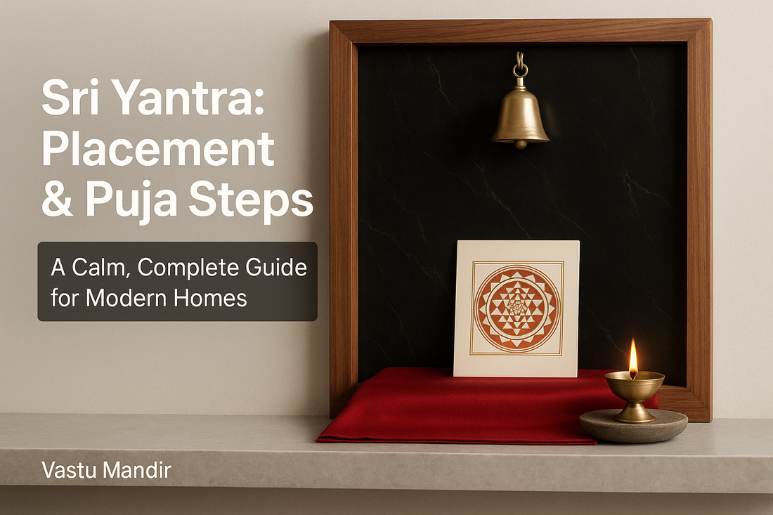 Sri Yantra: Placement & Puja Steps (A Calm, Complete Guide)