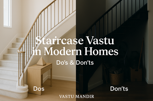 Staircase Vastu in Modern Homes: Direction & Design Choices