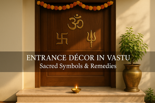 Vastu for Entrance Décor: Idols, Diyas & Sacred Symbols