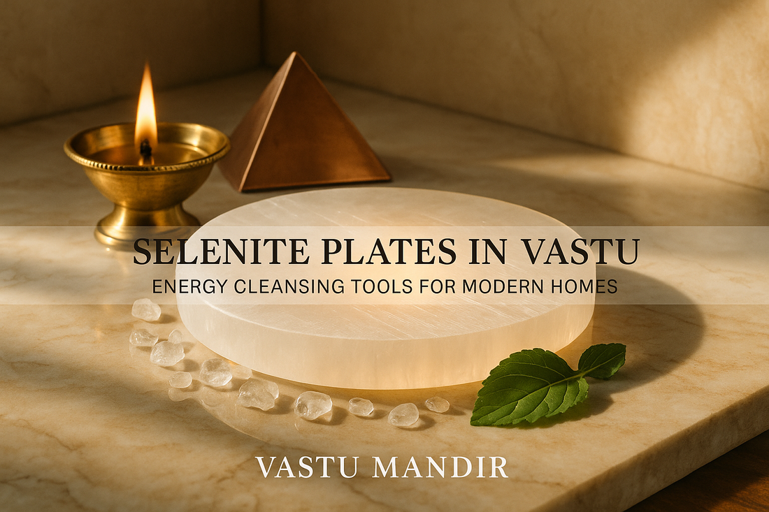 Selenite Plates in Vastu: Energy Cleansing Tools for Modern Homes