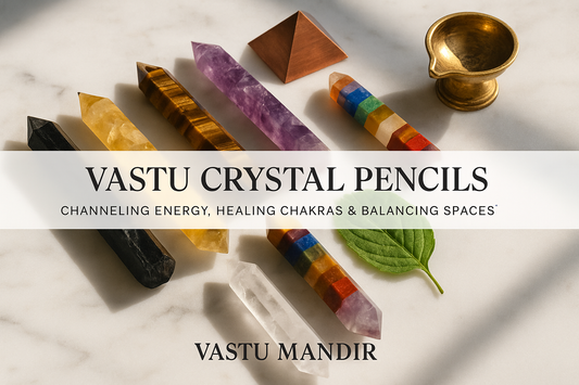 Vastu Crystal Pencils: Channeling Energy, Healing Chakras & Balancing Spaces