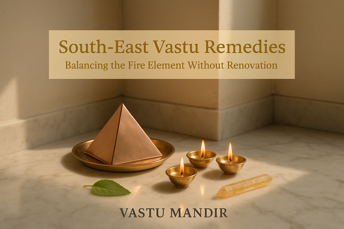 South-East Vastu Remedies: Balancing the Fire Element Without Renovation