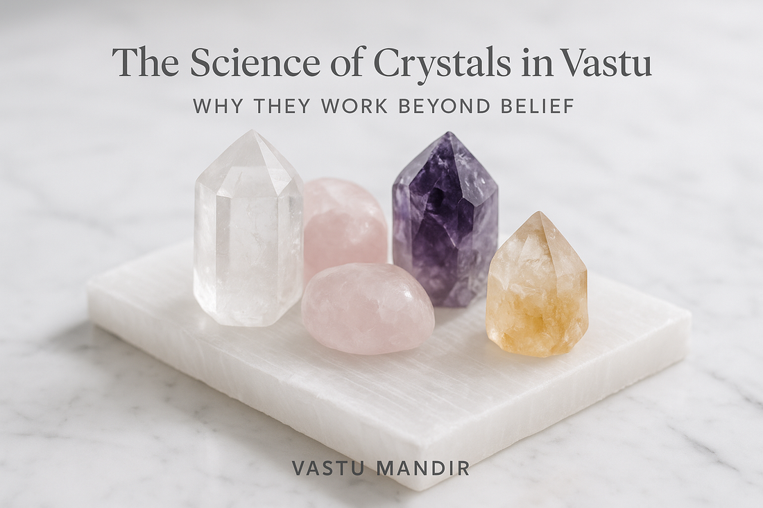 The Science of Crystals in Vastu: Why They Work Beyond Belief  Vastu Mandir