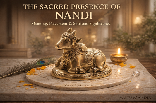 Brass Nandi in Vastu: Meaning, Placement, Benefits, and How to Choose the Right Idol