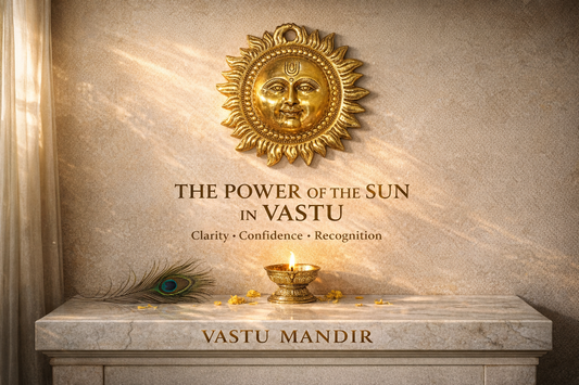 Elegant wall-mounted brass sun centerpiece on a warm textured wall.