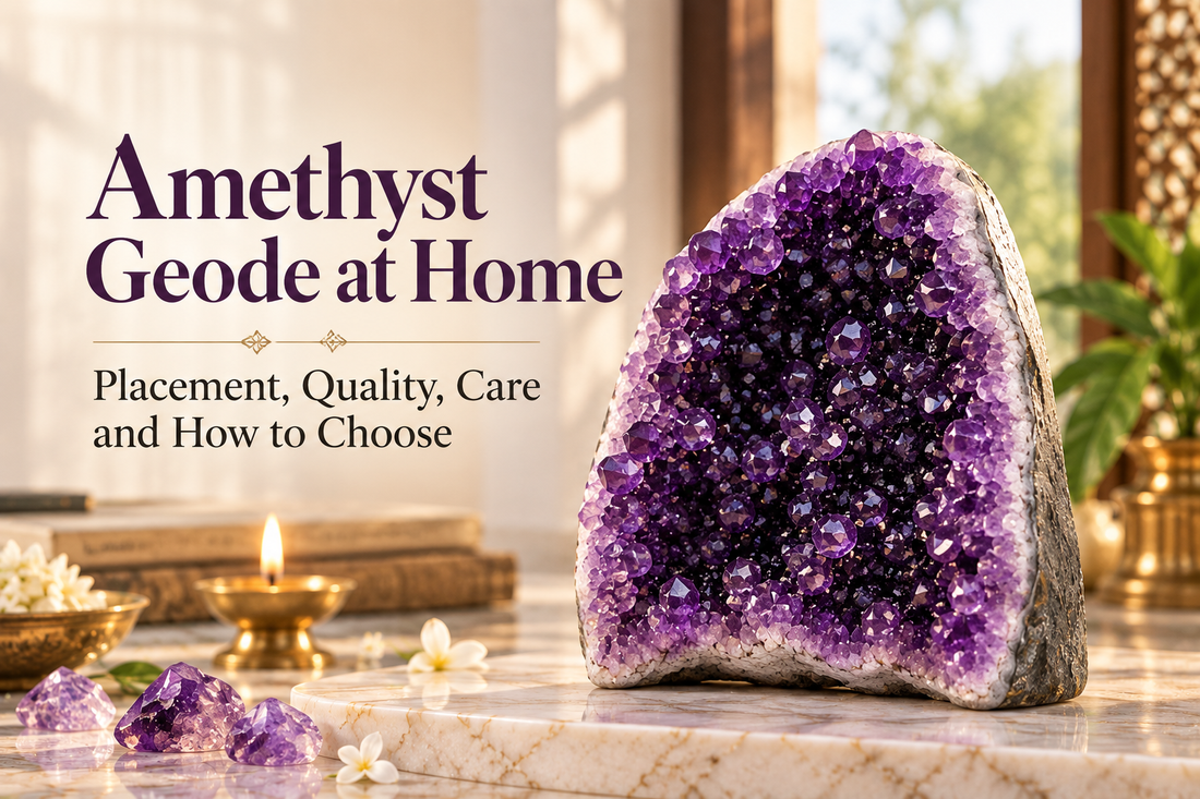 Amethyst Geode at Home: Placement, Quality, Care and How to Choose