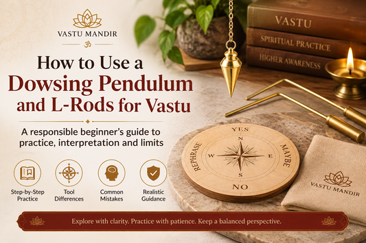 How to Use a Dowsing Pendulum and L-Rods for Vastu
