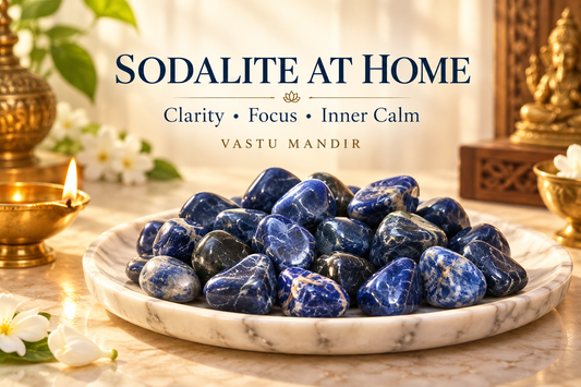 Sodalite Stone at Home: Study, Communication and Placement