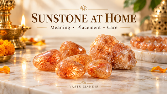 Sunstone at Home as per Vastu: Meaning, Placement and Care
