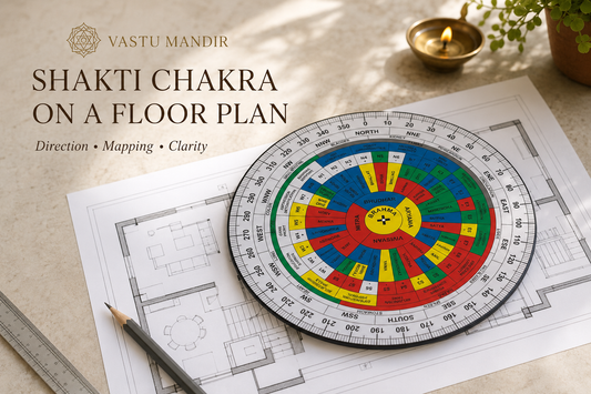 How to Use a Shakti Chakra on a Floor Plan: 16 Zones, 32 Entrances and 45 Devtas