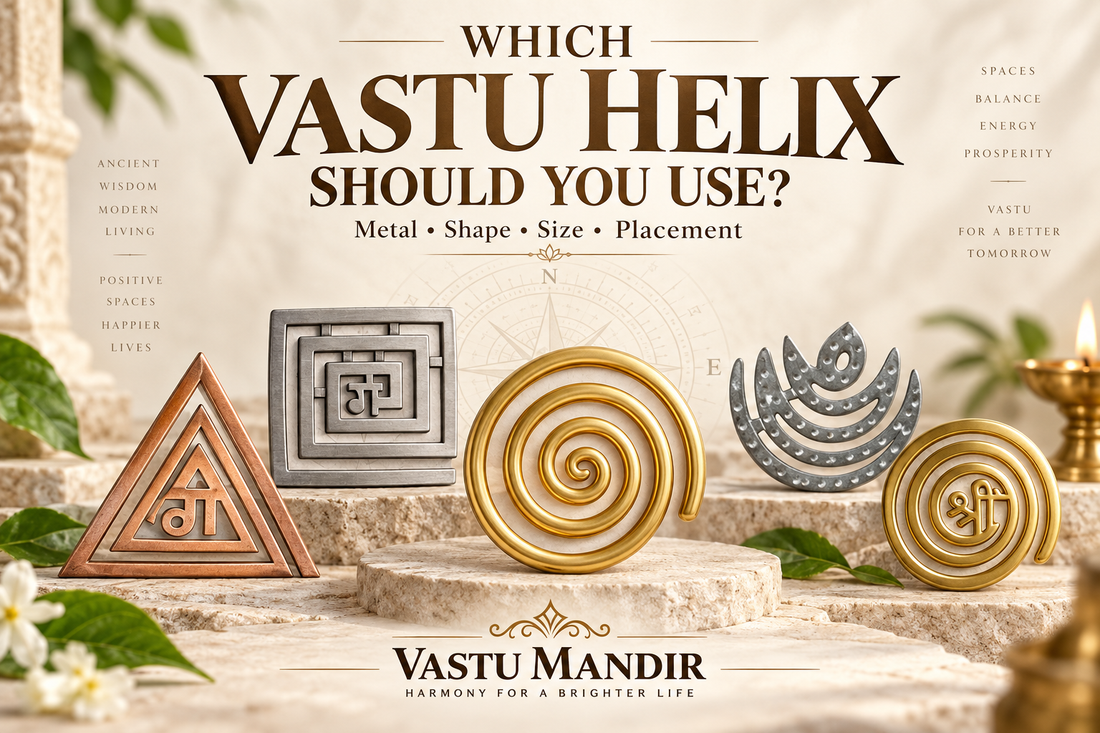 Vastu Helix Guide: Which Metal, Shape and Size Should You Use?