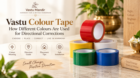 Vastu Colour Tape: How Different Colours Are Used for Directional Corrections