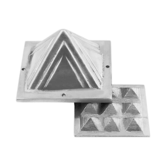 vastu mandir Pyramids, vastu mandir lead pyramid, double layer of lead pyramid for home and office, lead pyramid for vastu