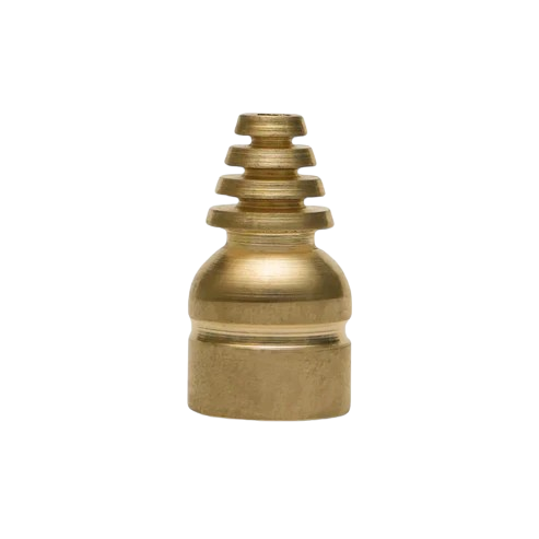 Brass Cone Stud – Vastu Remedy for South-West Stability | Relationship & Earth Element Balance | 1 Inch Height x 15mm Base