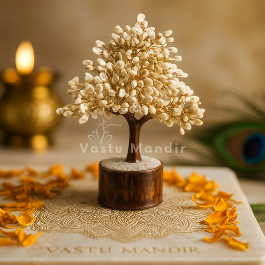 Gomti Chakra Vastu Tree (7-8 Inch) for divine protection, financial flow, and good luck.


