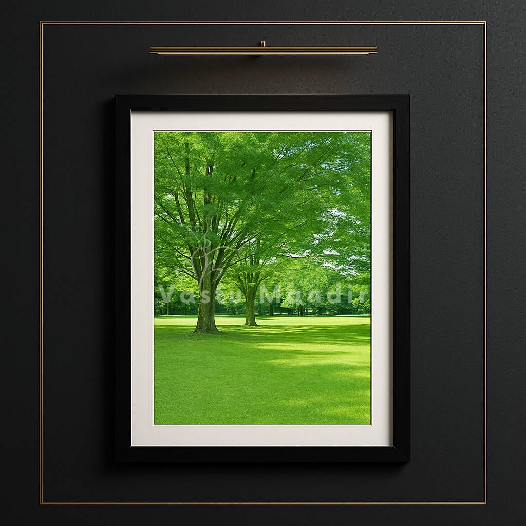 Green Scene Wall Art Decoration By Vastu Mandir For Home and Work Places