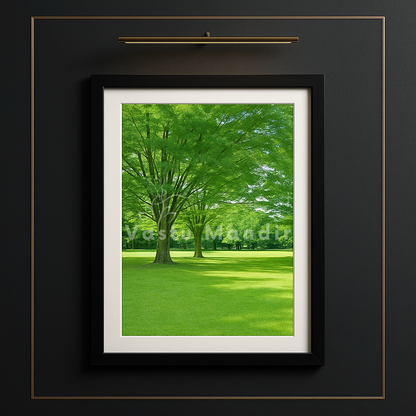 Green Scene Wall Art Decoration By Vastu Mandir For Home and Work Places