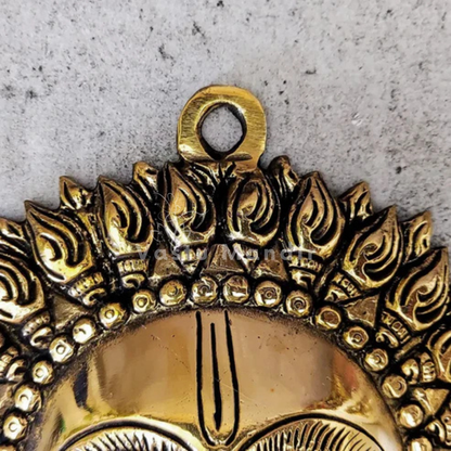 Vastu Sun (Surya Ji) 100% Pure Brass Statue Idol, Wall Decorative Showpiece for Home, Office and Gifting by Vastu Mandir