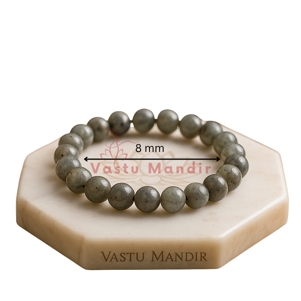 Premium Natural Labradorite 8mm Bracelet, Vastu Remedy for Intuition, Transformation & Protection