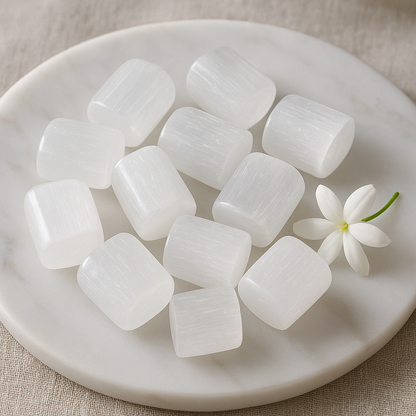 Shuddhi Selenite Healing Stones