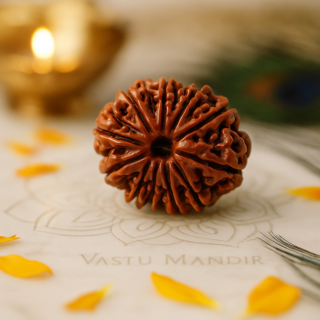 Natural eleven face Rudraksha for wisdom, courage and spiritual power