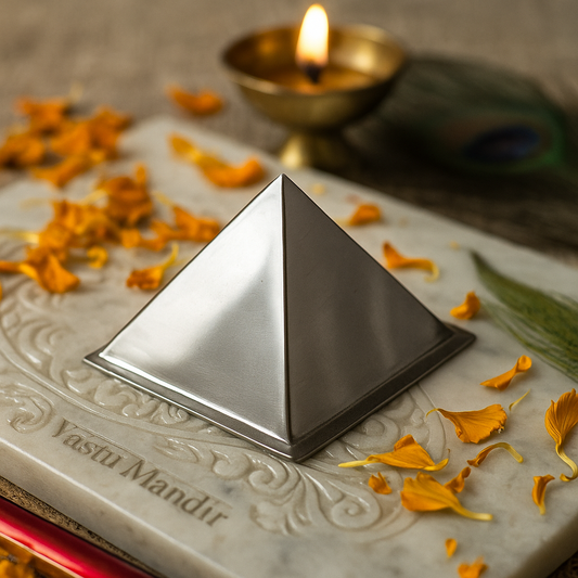 Premium Hollow Pyramid – Vastu Corrector for Energy Protection, Stability & Healing by Vastu Mandir