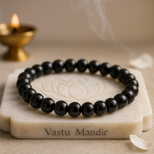 Classic Black Tourmaline 10mm Crystal Bracelet for Balance, Focus & Energy Protection