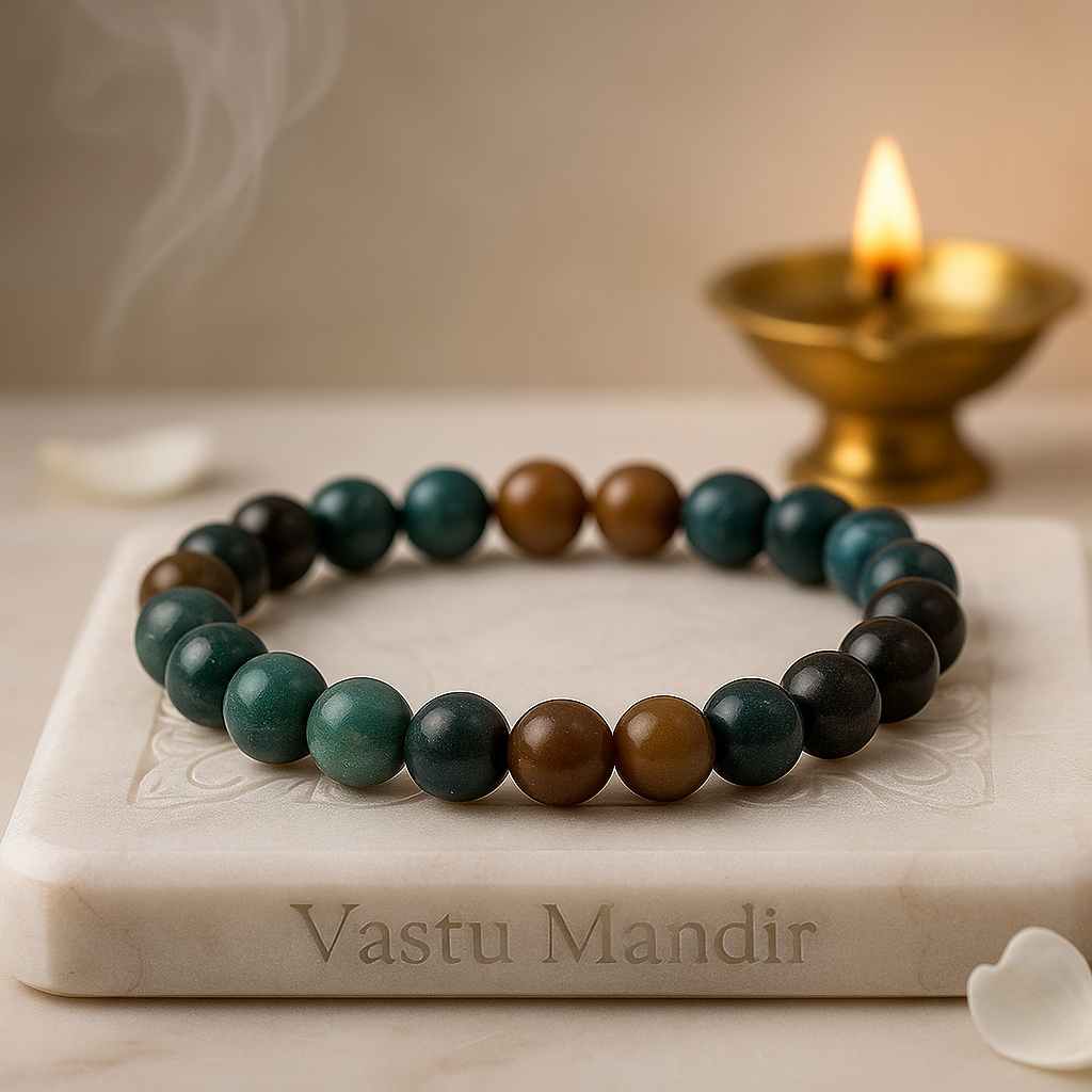 Premium Natural Bloodstone 8mm Bead Bracelet for Vitality & Protection