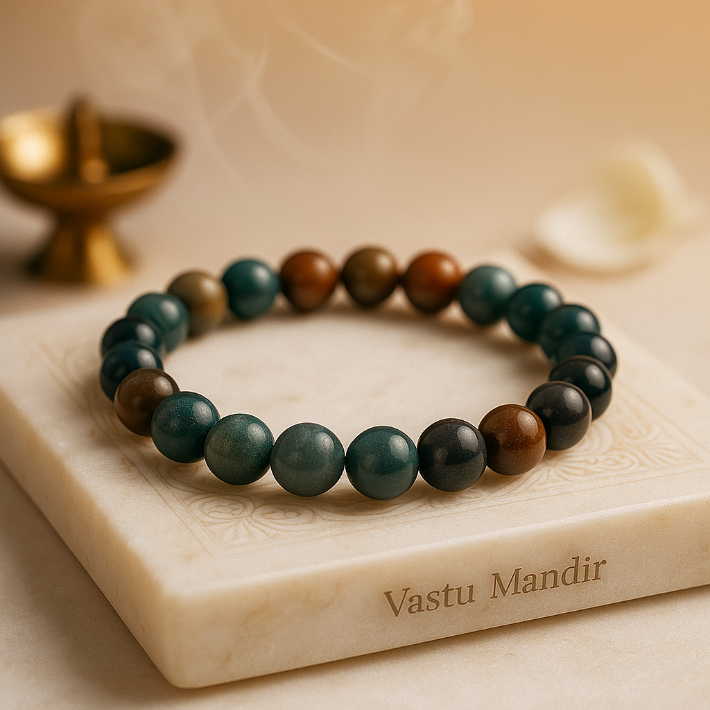 Premium Natural Bloodstone 8mm Bead Bracelet for Vitality & Protection