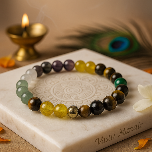 Premium Natural Money Magnet 8mm Bracelet for Wealth Attraction, Prosperity & Financial Success