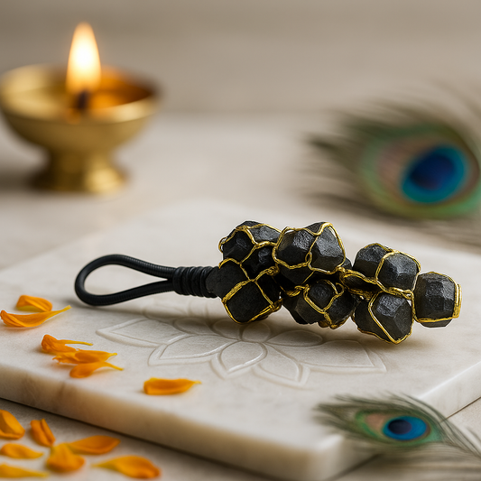 Authentic Black Tourmaline Stone — Energy Cleansing, Dosh Remover & Grounding