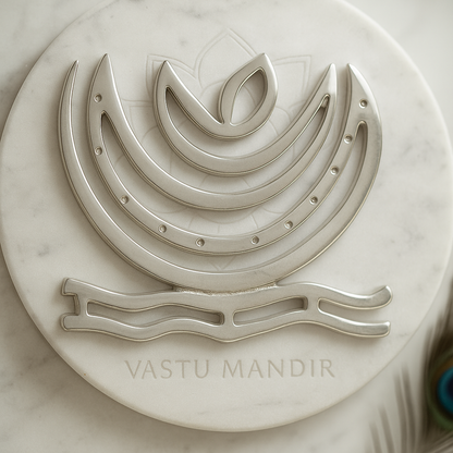 Aluminium Vastu Helix – 4 Inch & 6 Inch | Vastu Remedy for South-East Fire Imbalance, Overthinking, Stress & Staircase/Bedroom Defects | Pure Aluminium Energy Corrector by Vastu Mandir