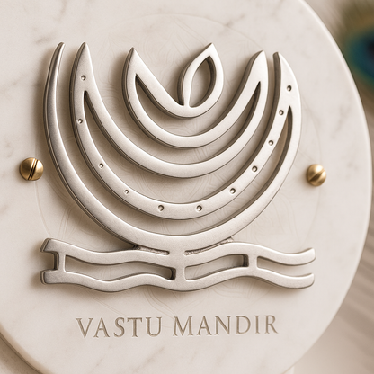 Aluminium Vastu Helix – 4 Inch & 6 Inch | Vastu Remedy for South-East Fire Imbalance, Overthinking, Stress & Staircase/Bedroom Defects | Pure Aluminium Energy Corrector by Vastu Mandir