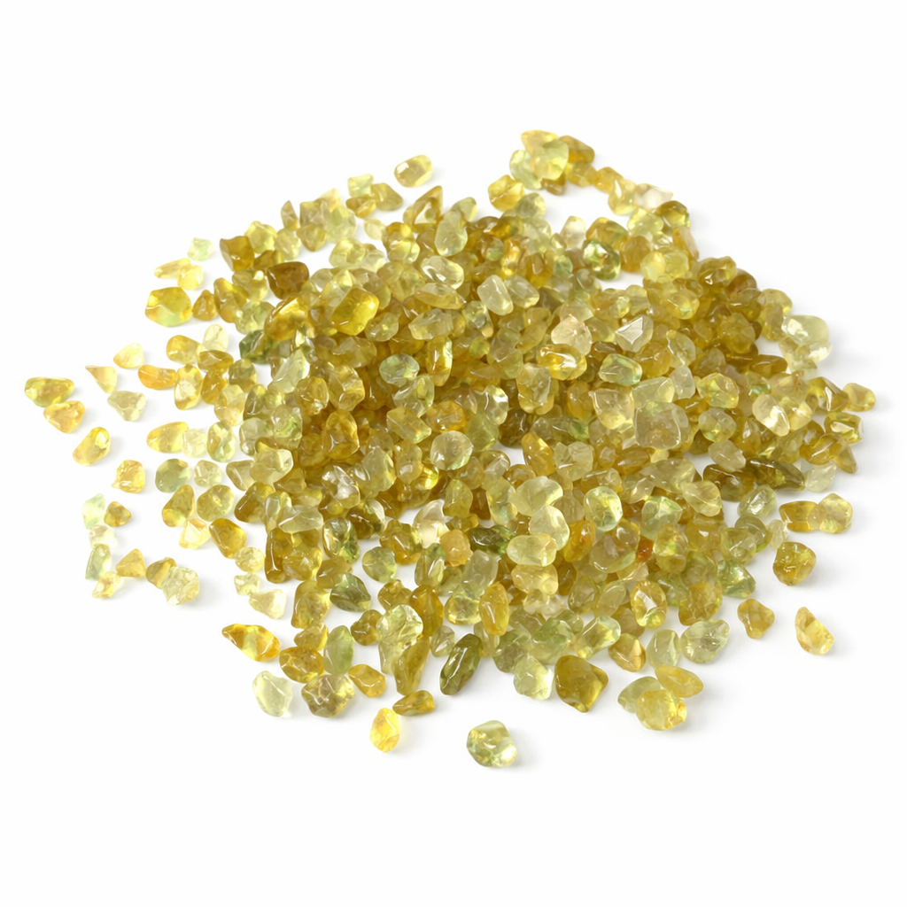 Natural Yellow Sapphire Chips for Jupiter Energy, Prosperity & Growth — Business, Study, Ritual Stones