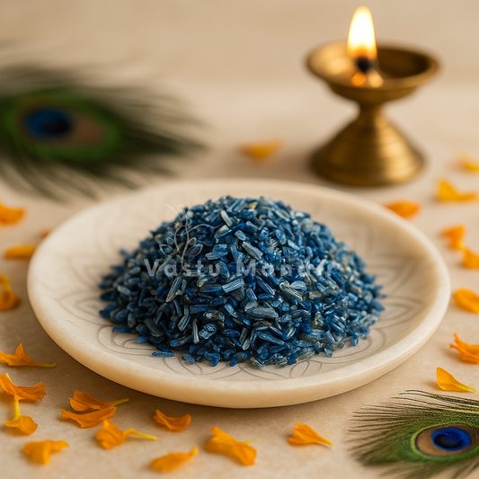 Premium Blue Opal Vastu Gemstone Dust Remedies — Carat Crystal Powder for Embedding, Gridding & Energy Cleansing