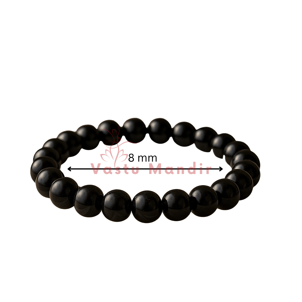 Premium Natural Garnet 8mm Bead Bracelet for Strength, Vastu Remedy for Vitality & Protection