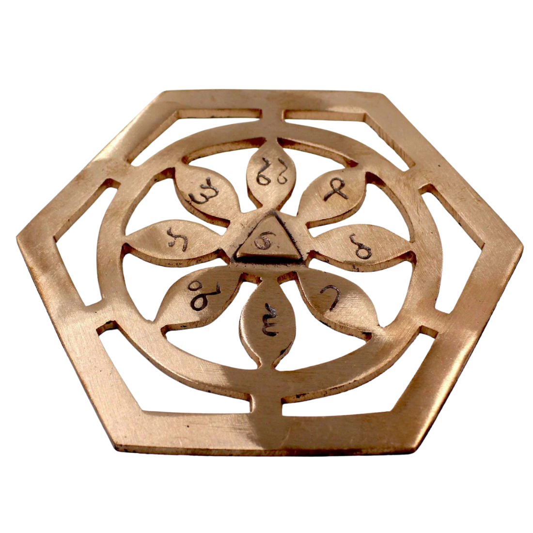 Copper Bhoum Yantra – Vastu Remedy for South & South-West Prosperity Support | Stability & Financial Growth | 6 Inch