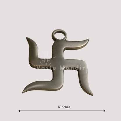 Premium Zinc Swastik Vastu Remedy for Home & Office — Rust-Resistant Dosh Nivaran Symbol | Vastu Mandir
