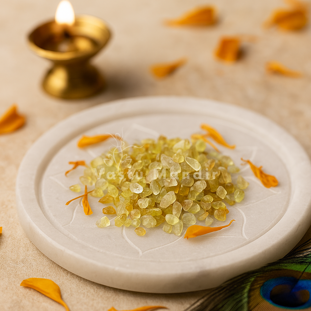 Natural Yellow Sapphire Chips for Jupiter Energy, Prosperity & Growth — Business, Study, Ritual Stones