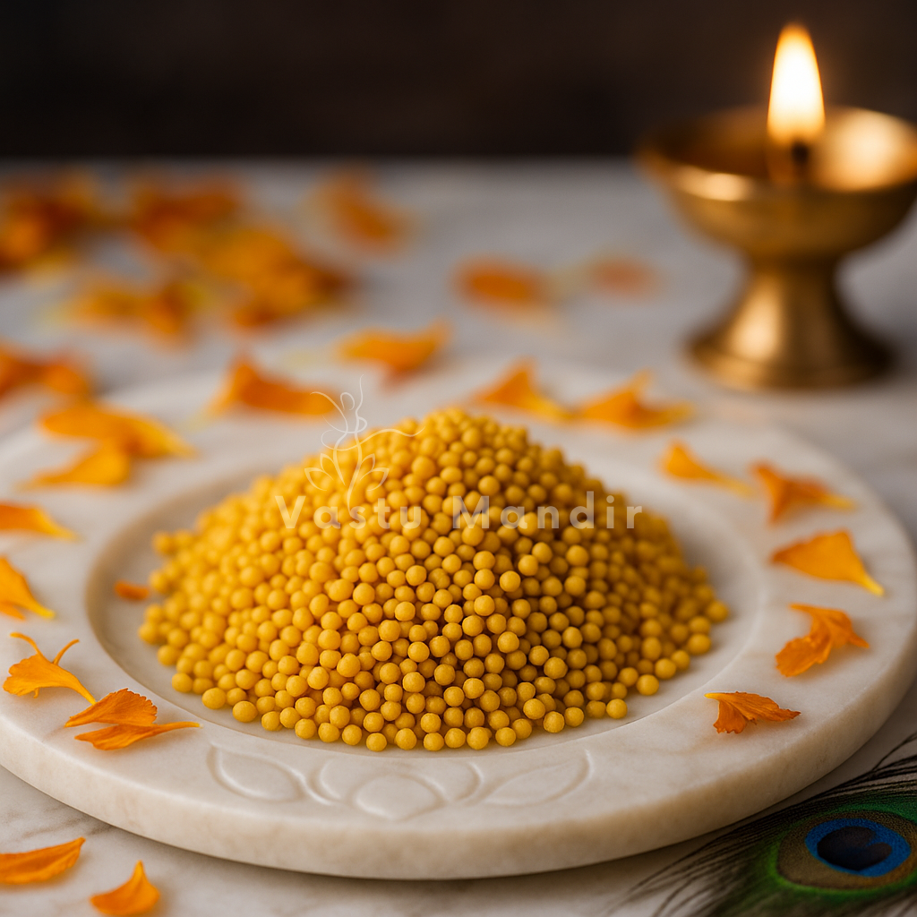 Premium Quality Yellow Sarso Vastu Remedy Seeds 100g for Dosh Nivaran, Geopathic Stress Correction, and Panch Tatva Balance in Homes, Offices & Temples by Vastu Mandir