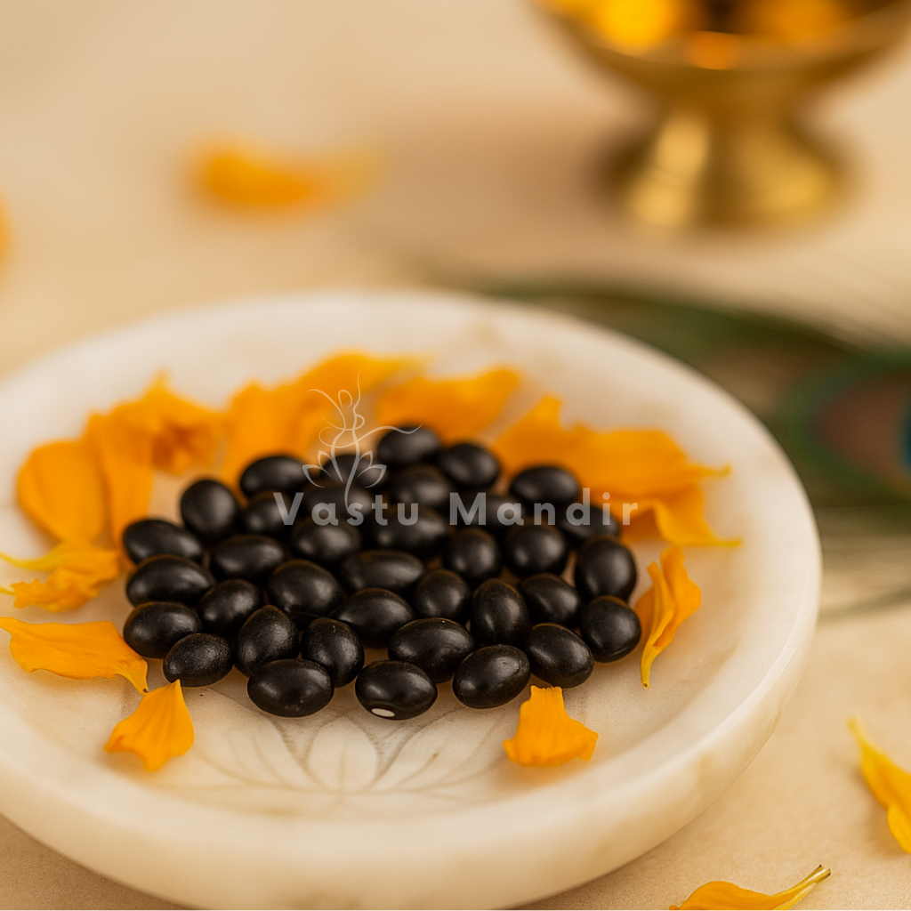Black Gumchi Crystal Chips – Vastu Remedy for Geopathic Protection | Negative Energy Removal | 100g / 500g / 1kg