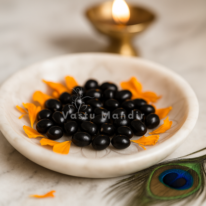 Black Gumchi Crystal Chips – Vastu Remedy for Geopathic Protection | Negative Energy Removal | 100g / 500g / 1kg