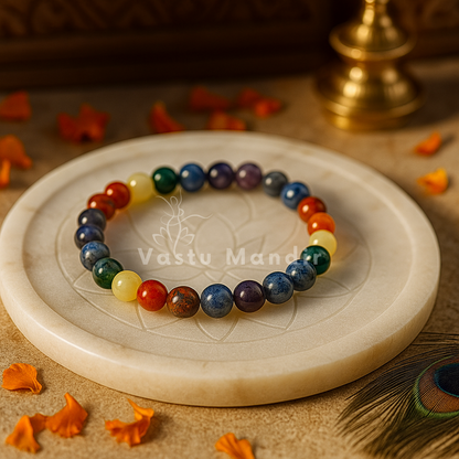 Original 7 Chakra Gemstone Bracelet – Healing Energy & Spiritual Alignment
