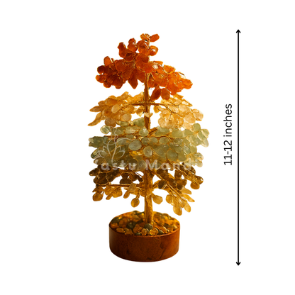 Premium Multi-Color Vastu Tree (600 Beads, 12 Inch) for 7 Chakra Balance, Harmony, and All-Round Success | Universal Vastu Remedy for Home By Vastu Mandir