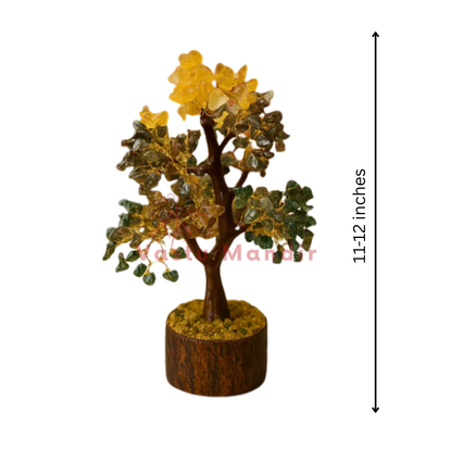 Premium Money Magnet Vastu Tree (600 Beads, 12 Inch) for Financial Abundance, Luck, and Business Success | North Zone Vastu Crystal Tree By Vastu Mandir