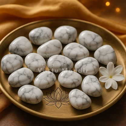 Dhyaan Mani – Spiritual Calm Howlite Gem
